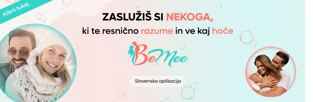Kako najti partnerja v Sloveniji? BeMee – spoznaj osebo po svoji meri